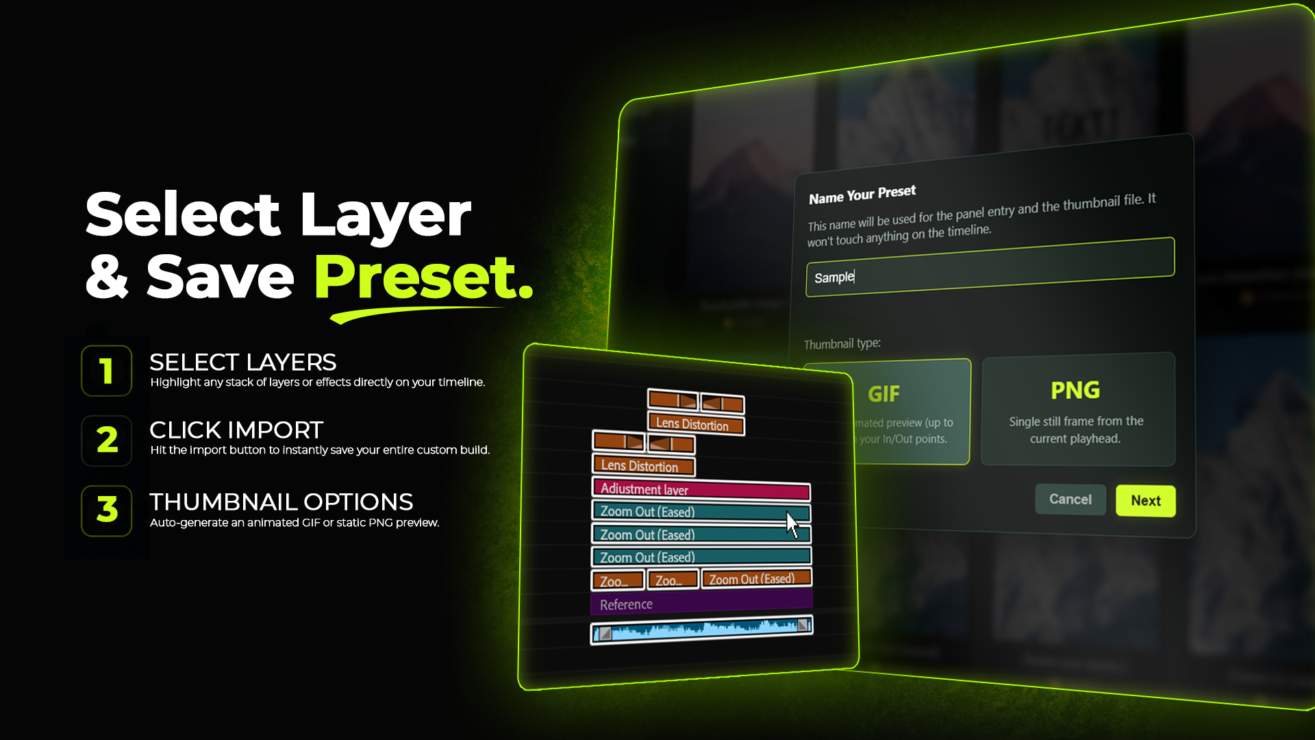 PresetsFlow Feature 2